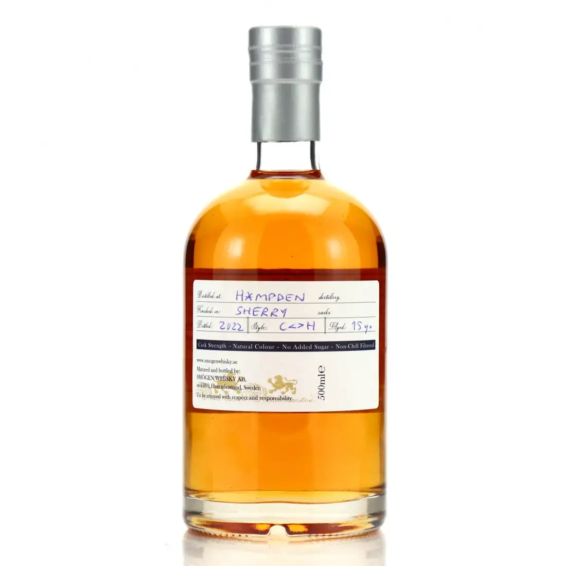 Hochauflösendes Bild von Kinghaven Hampden Premium Single Cask Rum C<>H 2007