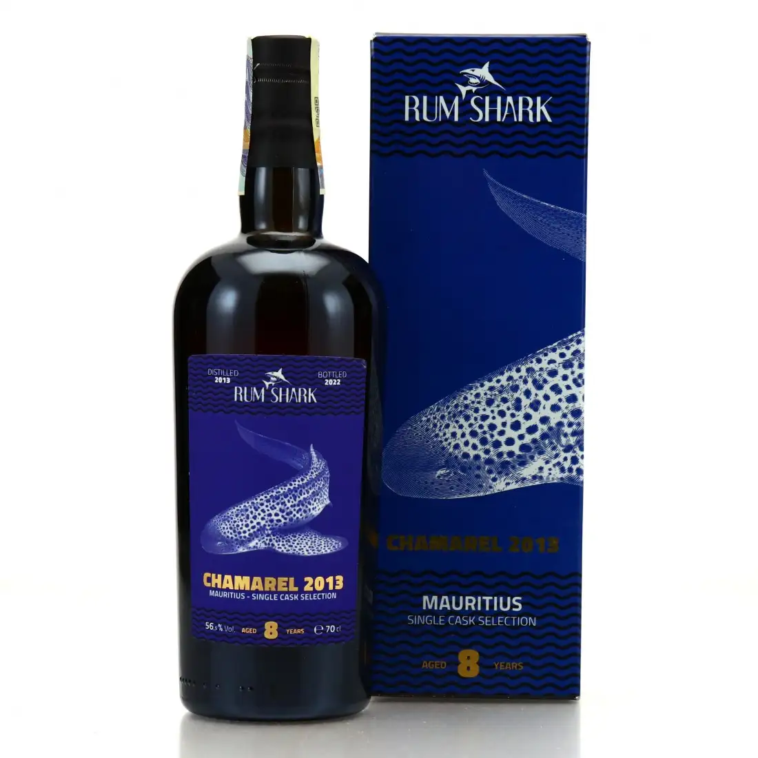 Bottle of Rum Shark Chamarel Chamarel 2013