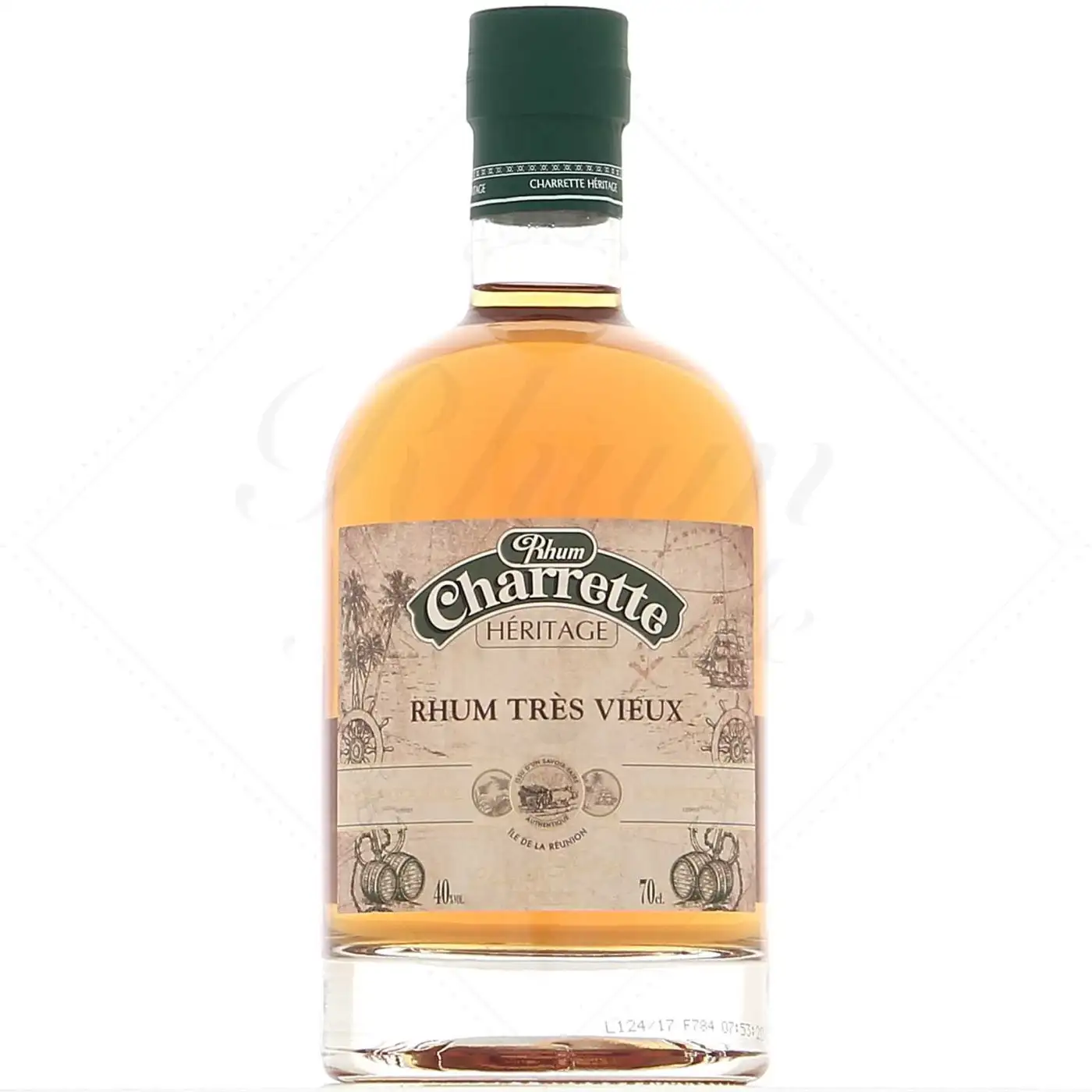 Bottle of Charrette Héritage Rhum Extra Vieux