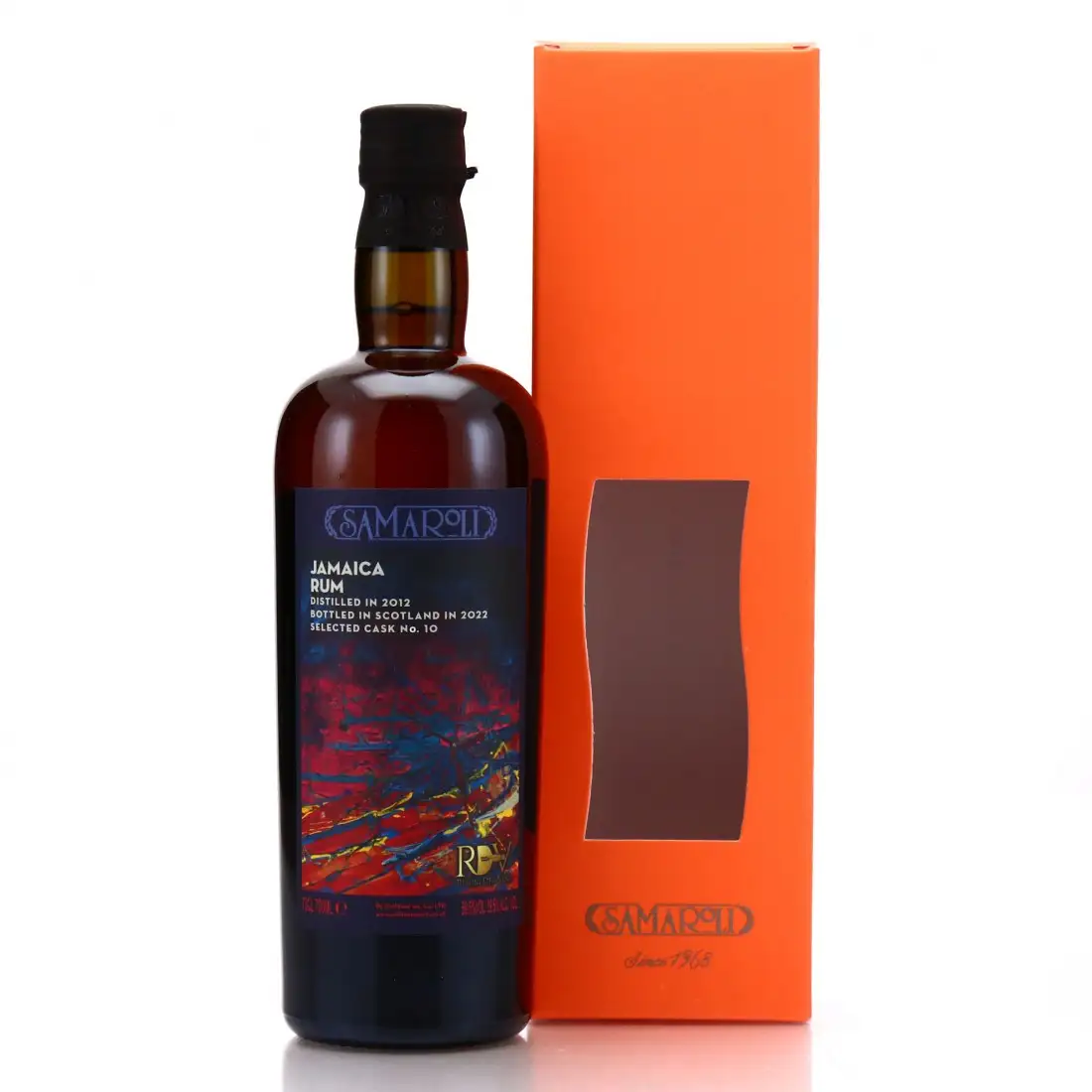 Bottle of Samaroli Hampden Jamaica Single Cask HLCF 2012