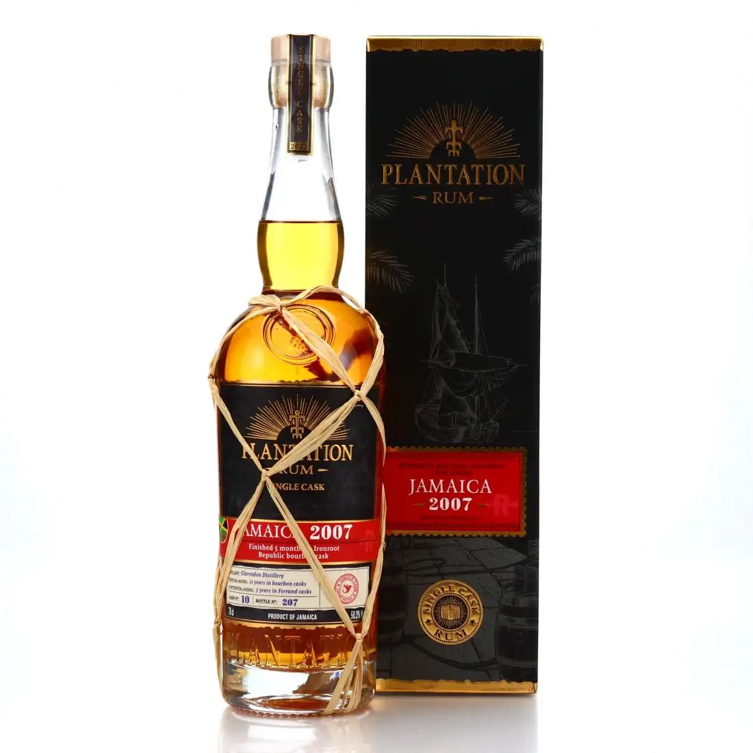 Bottle of Clarendon Plantation Jamaica (Ironroot Cask Finish) 2007