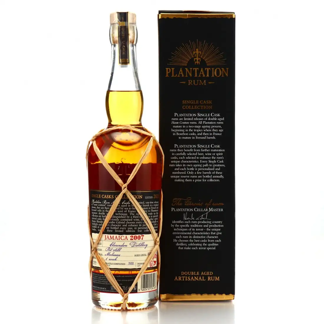 Hochauflösendes Bild von Clarendon Plantation Jamaica (Ironroot Cask Finish) Fût 17 2007