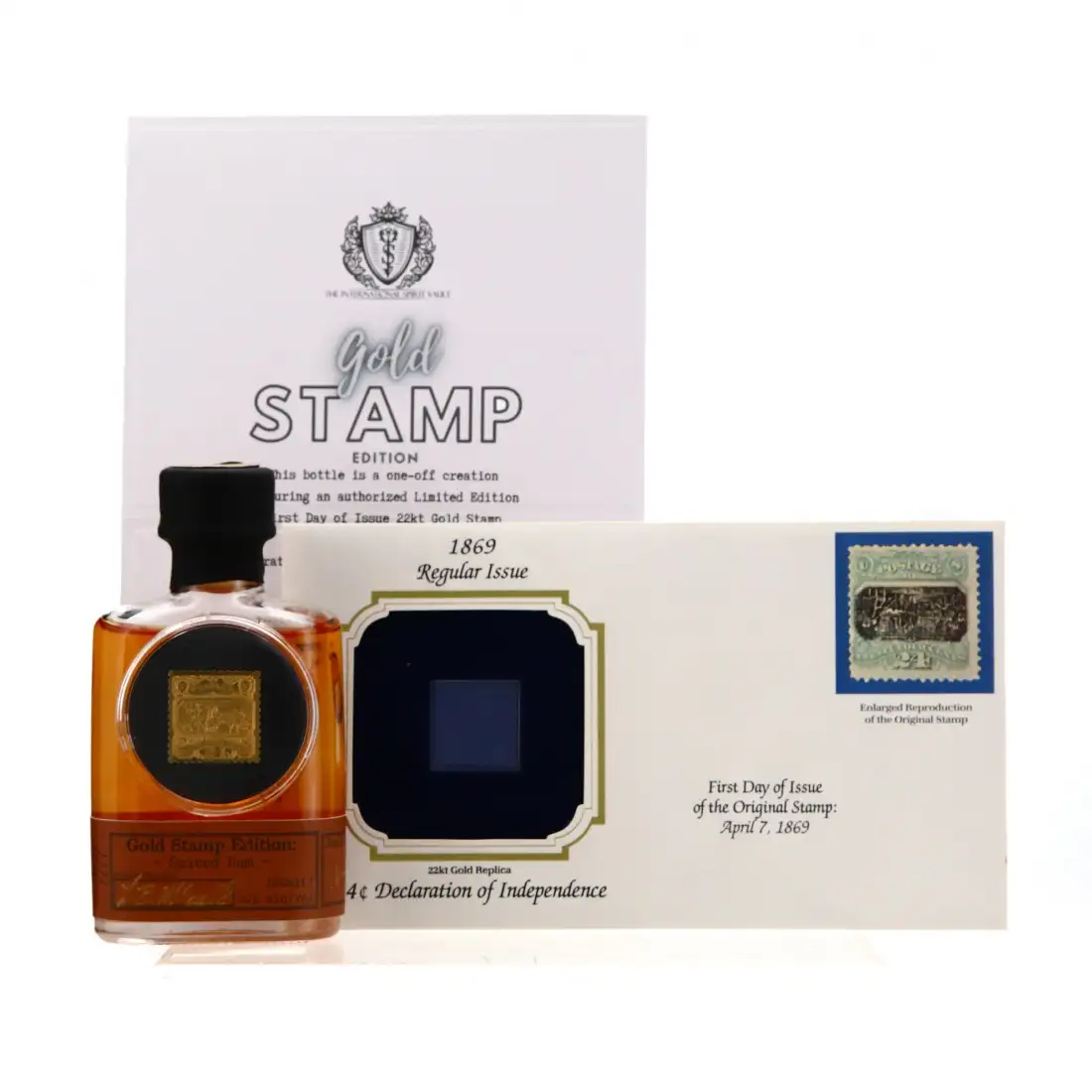 Bottle of International Spirit Vault Gold Stamp Edition (Declaration of Independence)