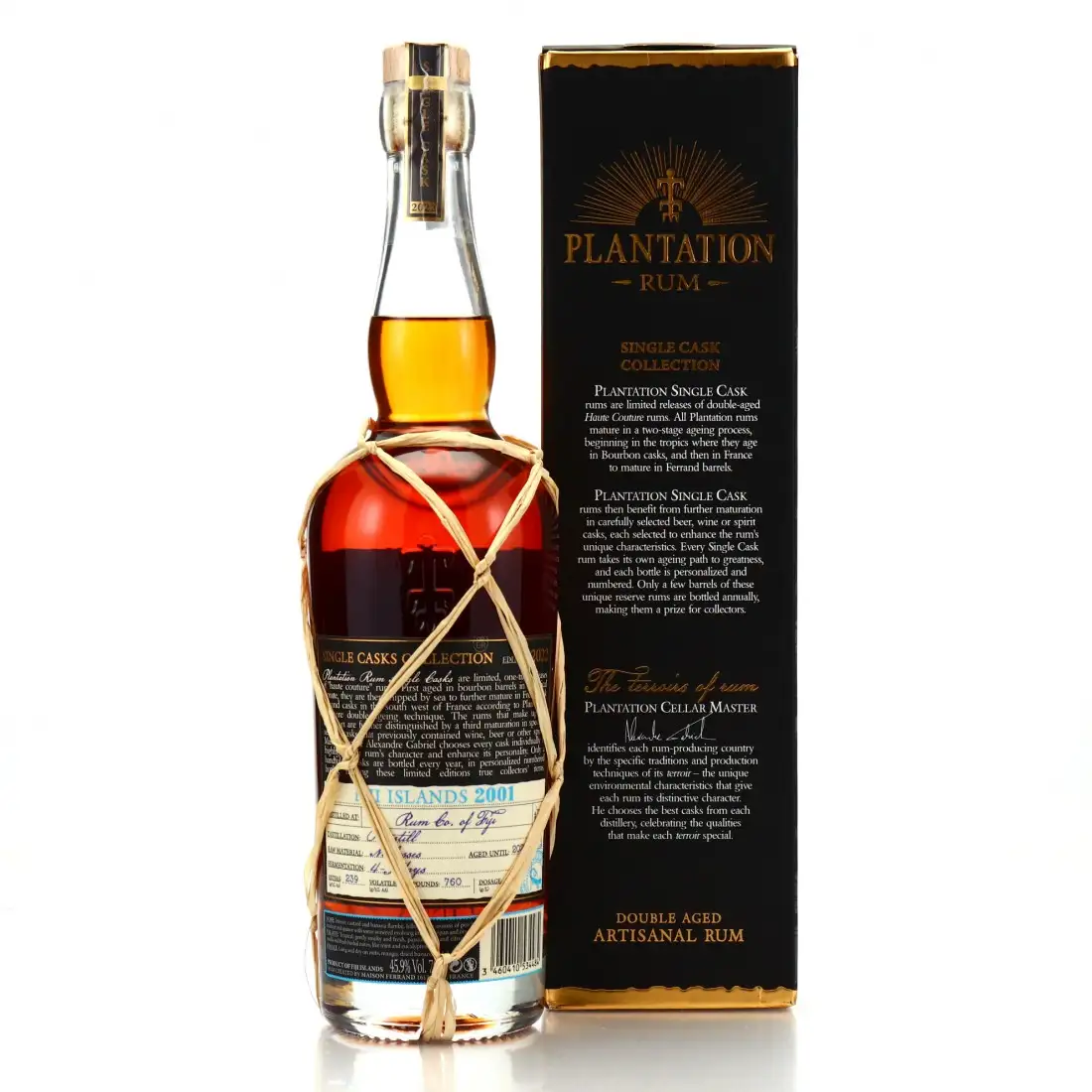 Hochauflösendes Bild von Fiji Rum &amp; Co Plantation Fiji Islands (Julhes) 2001