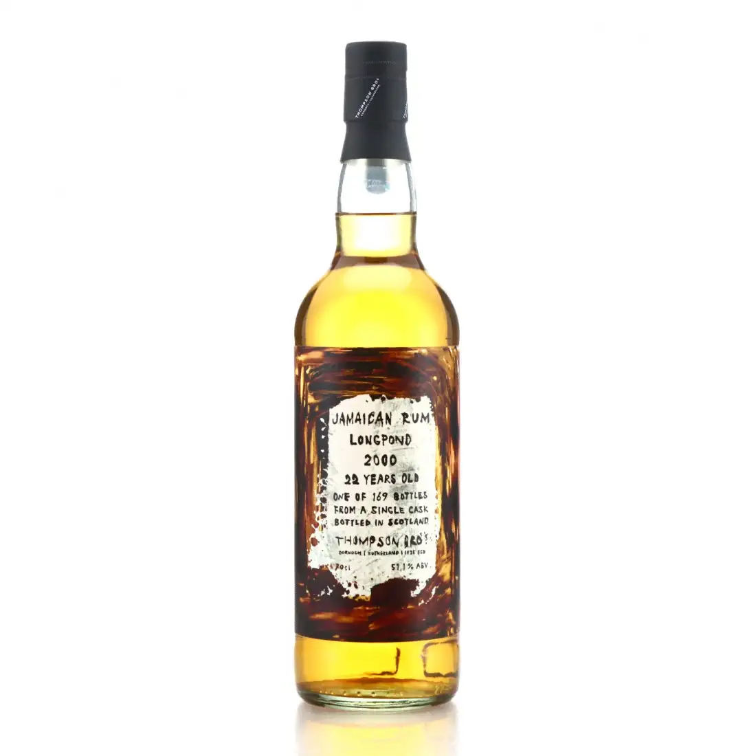 Bottle of Thompson Bros. Long Pond Jamaica Rum 2000