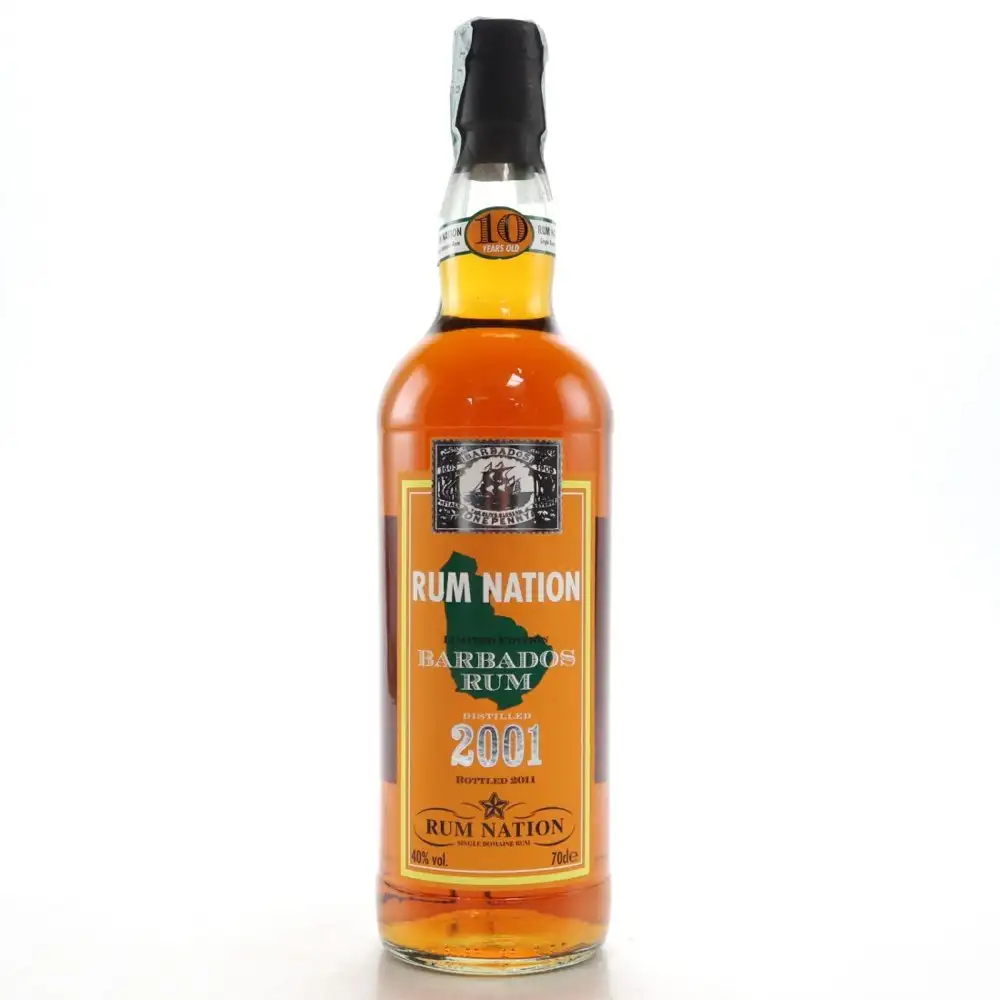 Hochauflösendes Bild von Rum Nation Barbados Rum 2001