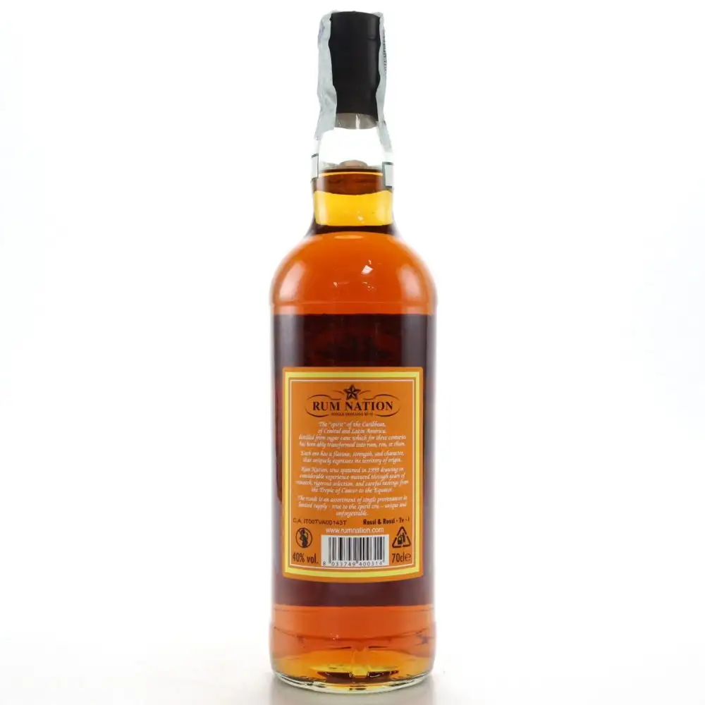 Hochauflösendes Bild von Rum Nation Barbados Rum 2001