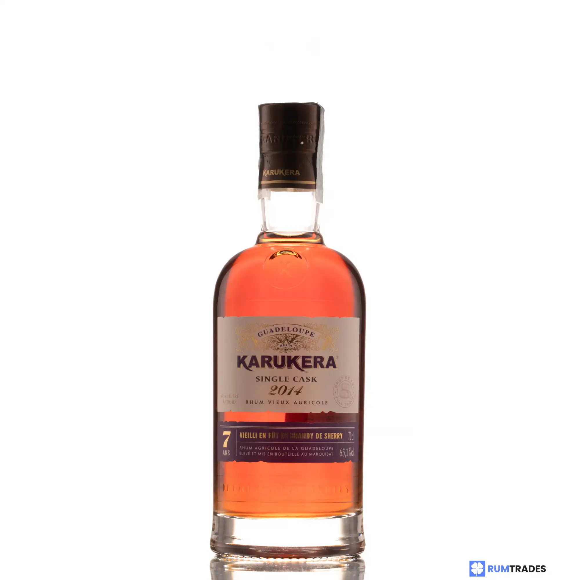 Hochauflösendes Bild von Karukera Single Cask (Brandy de Sherry) 2014