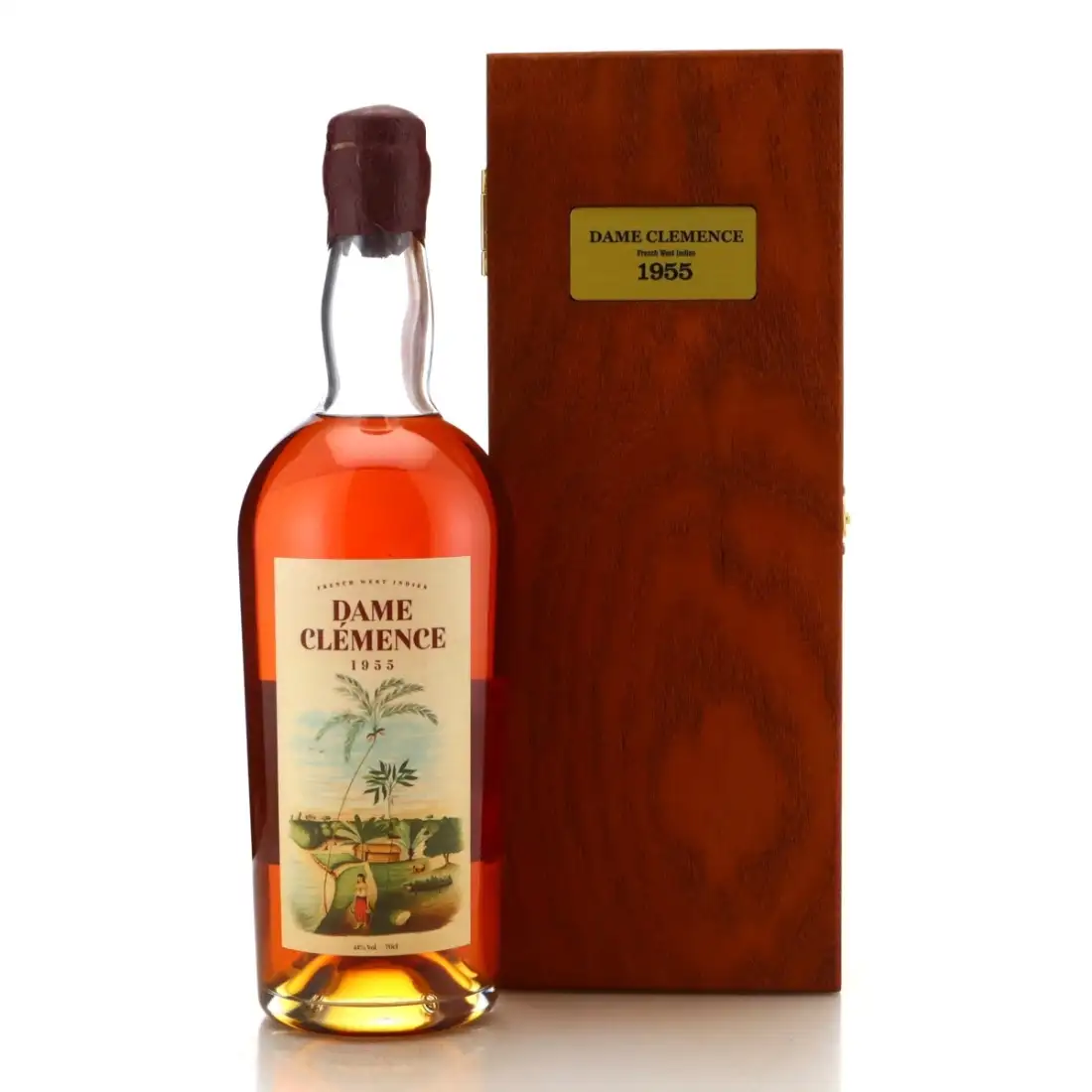 Bottle of Corman Collins Dame Clémence 1955