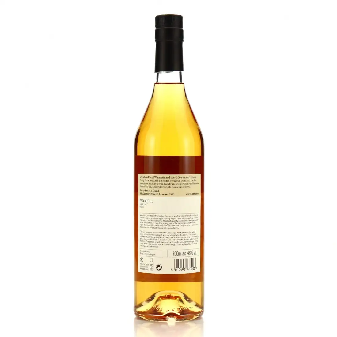 Hochauflösendes Bild von Berry Bros & Rudd Mauritius 2010