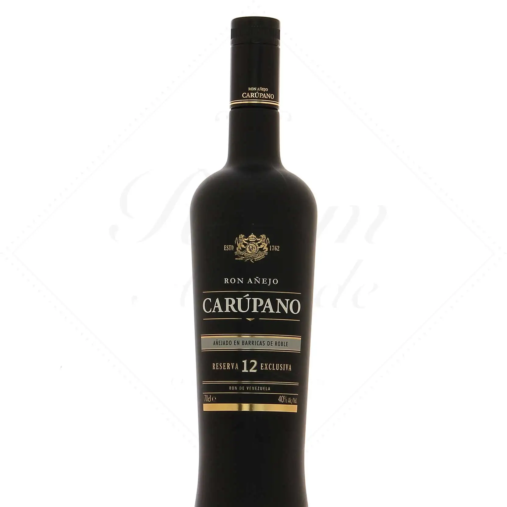 Bottle of Destileria Carupano Carúpano Reserva 12 Exclusiva