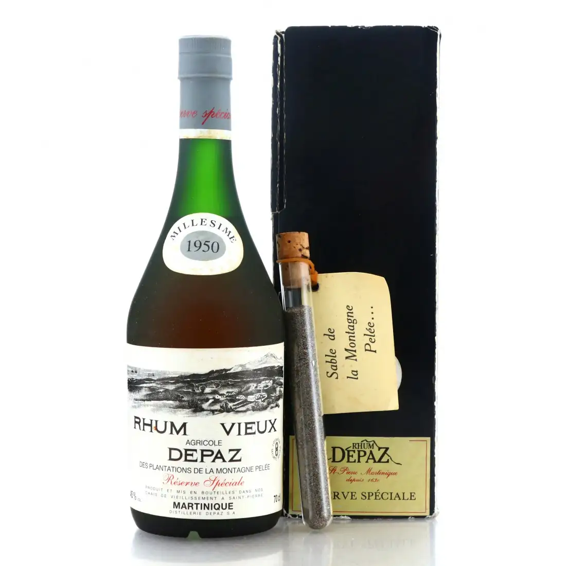 Bottle of Depaz Rhum Vieux Réserve Spéciale 1950