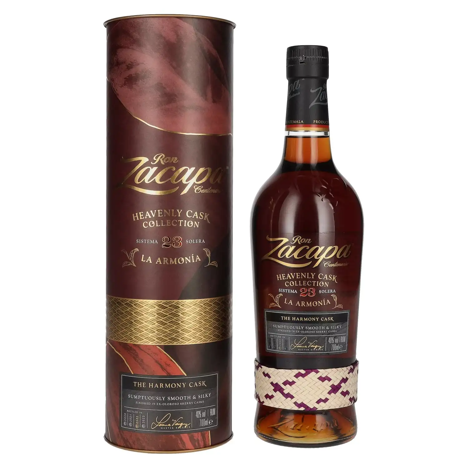 Bottle of Ron Zacapa LA ARMONIA The Harmony Cask