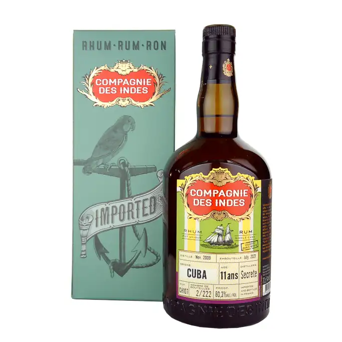 Bottle of CDI Secrete Cuba (Charles Hoffer SA) 2019
