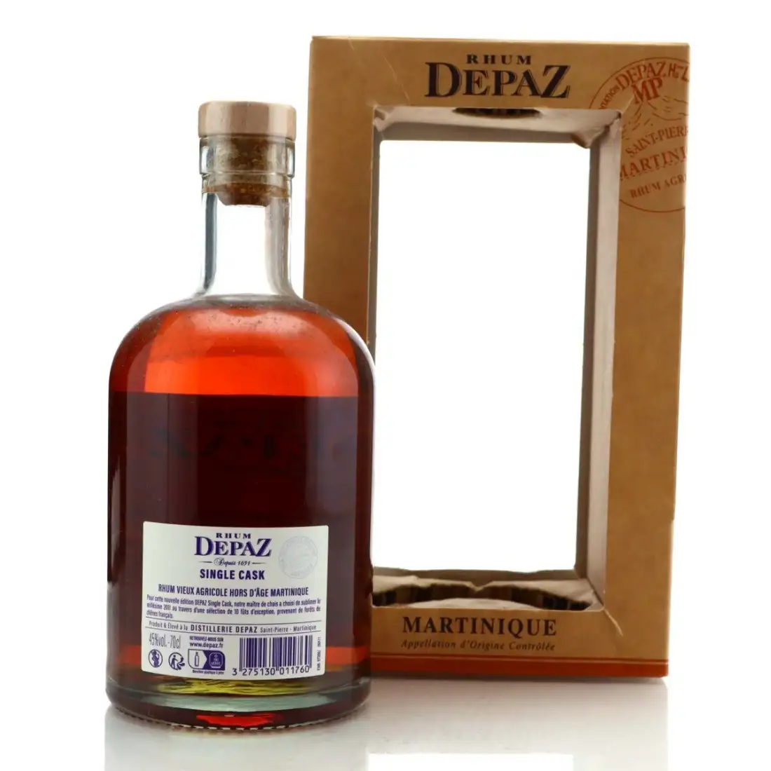 Hochauflösendes Bild von Depaz Single Cask 2011