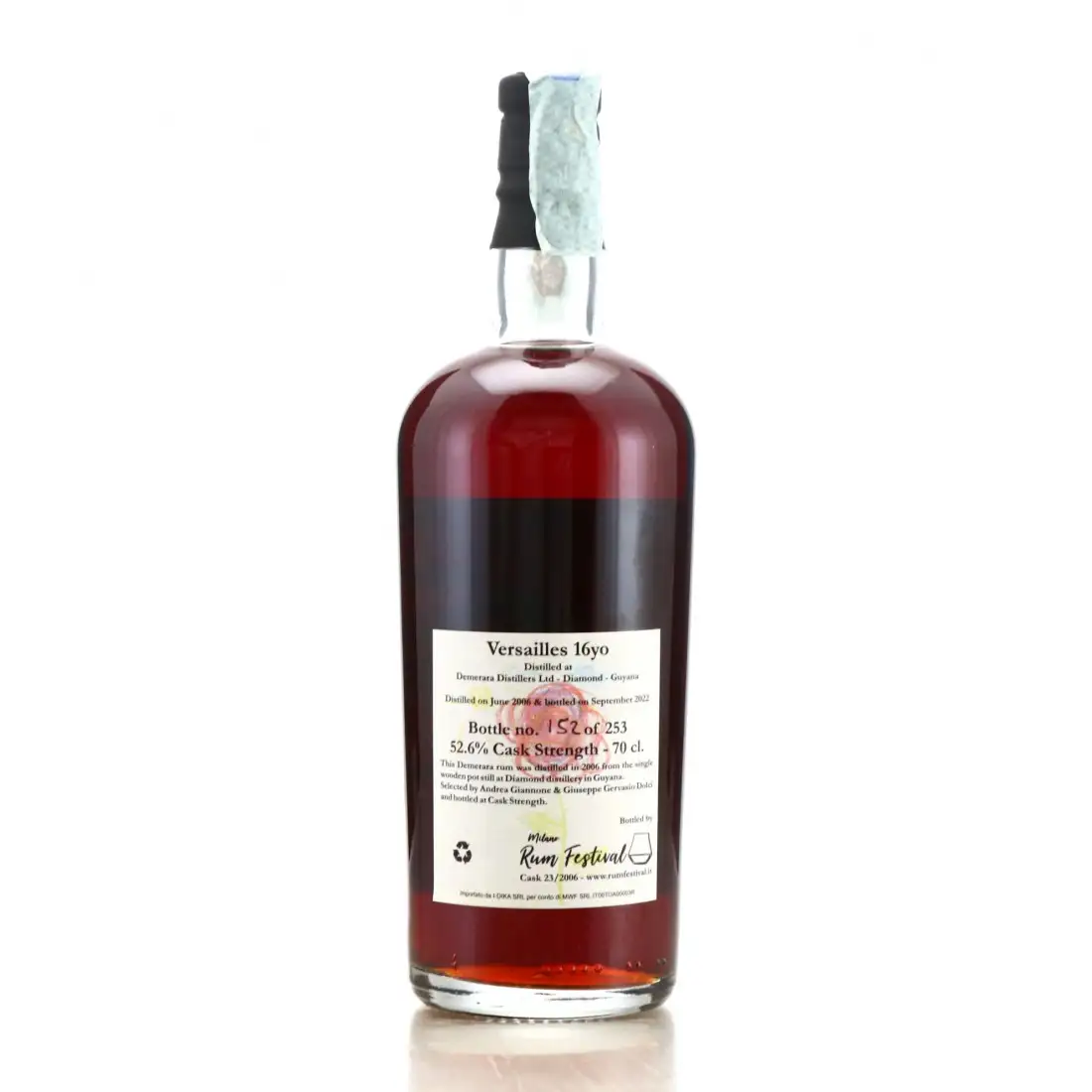 Hochauflösendes Bild von Milano Rum Festival &amp; Barmetro DDL Versailles 2006