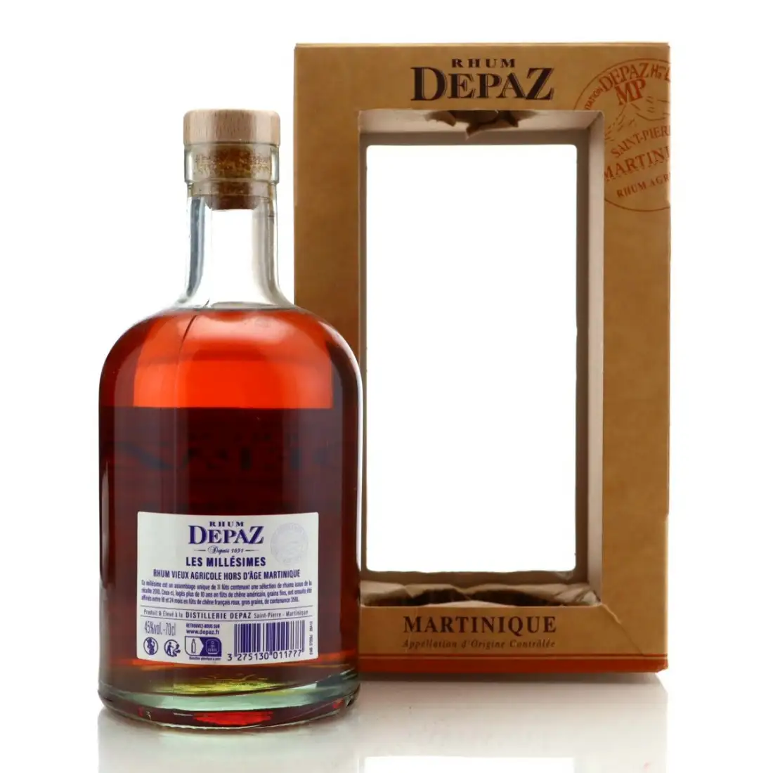 Hochauflösendes Bild von Depaz Les Millésimes 2010