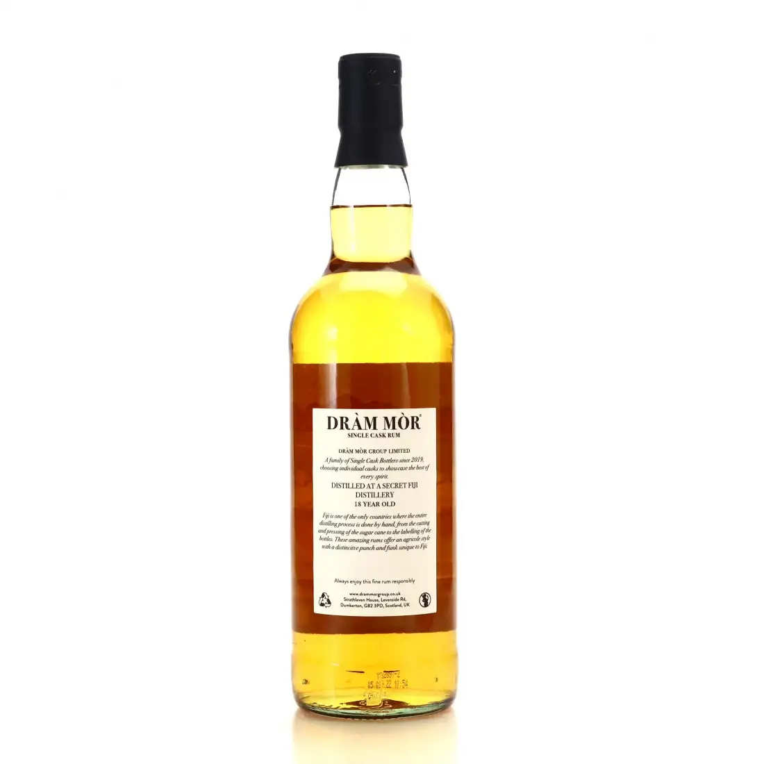 Hochauflösendes Bild von Dràm Mòr South Pacific Single Cask Rum 2004