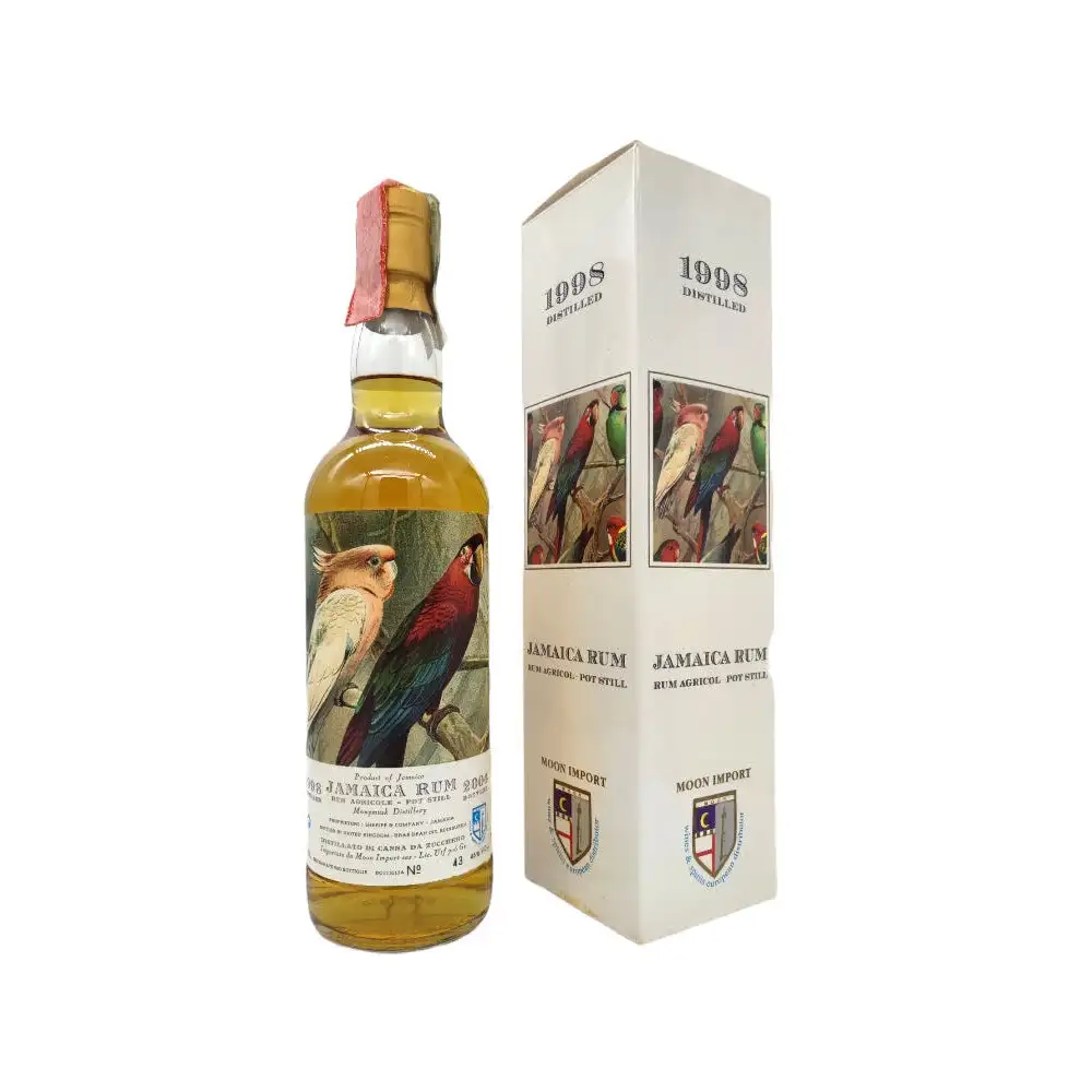 Bottle of Moon Import Clarendon Jamaica Rum 1998