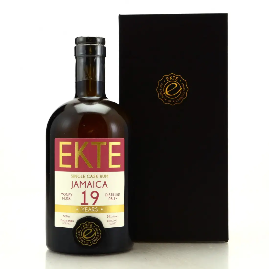 Bottle of Ekte Rum Clarendon Jamaica 19 1997