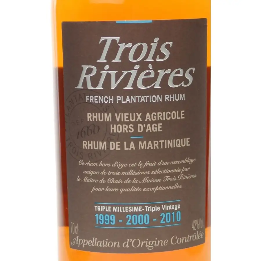 Hochauflösendes Bild von Trois Rivières Triple Millésime 1999-2000-2010