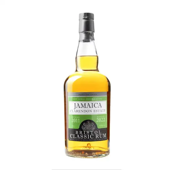 Bottle of Bristol Clarendon Jamaica Rum 2011