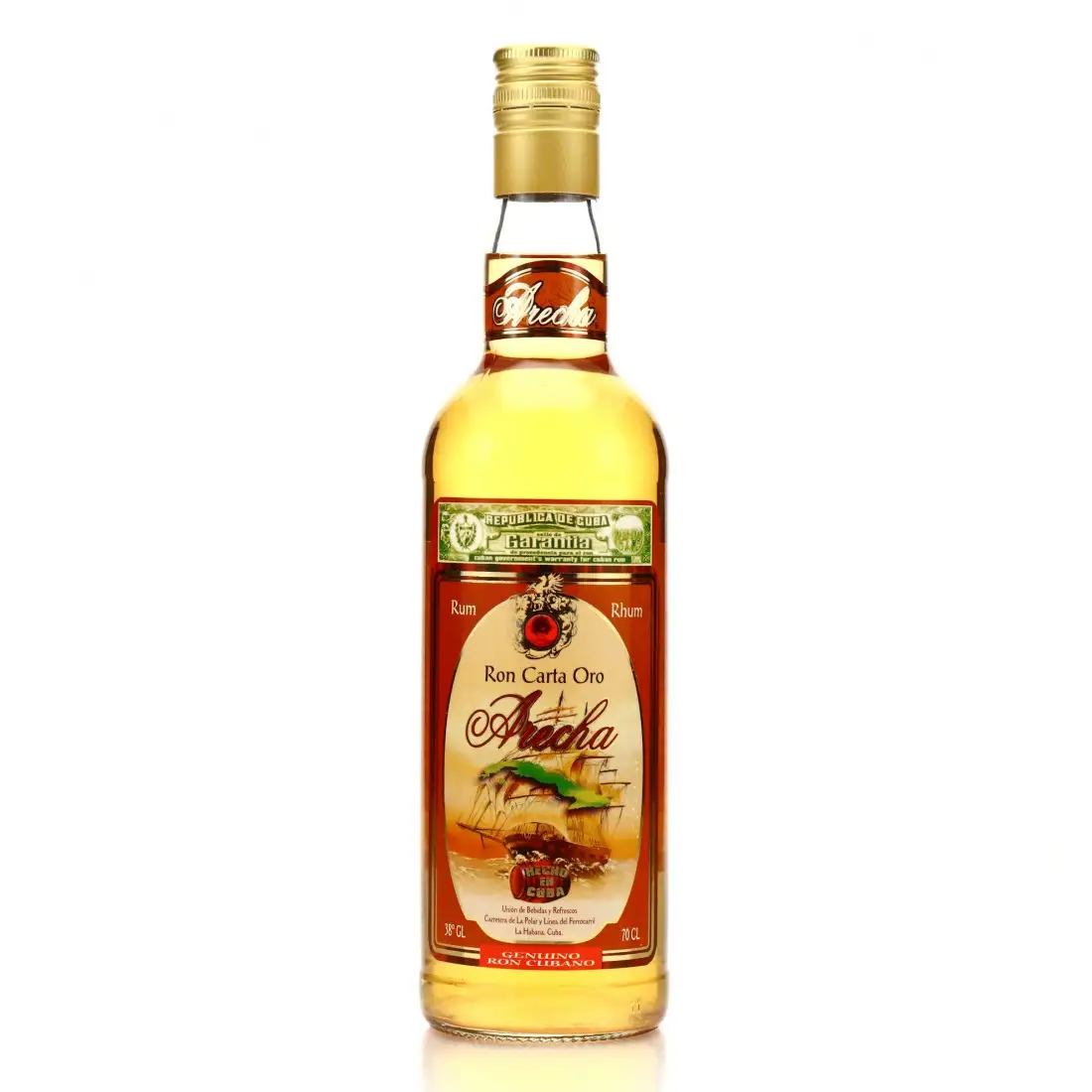 Bottle of Arecha Carta Oro