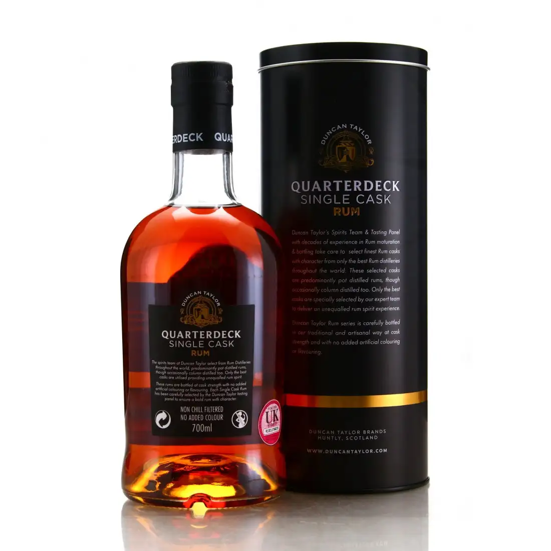 Hochauflösendes Bild von Duncan Taylor Foursquare Quarterdeck Single Cask Barbados 2005