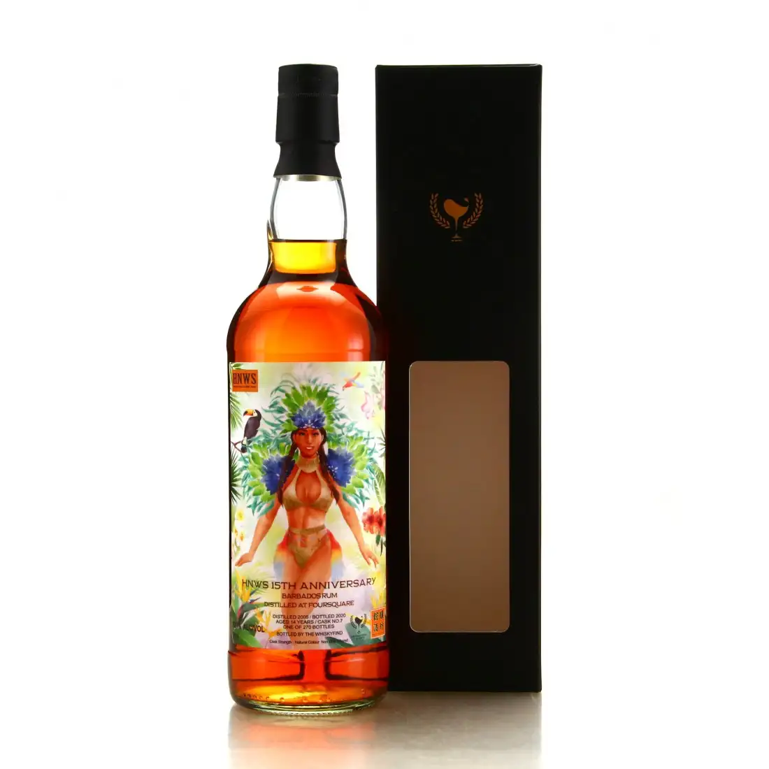 Bottle of The Whisky Find Foursquare HNWS 15th Anniversary 2005