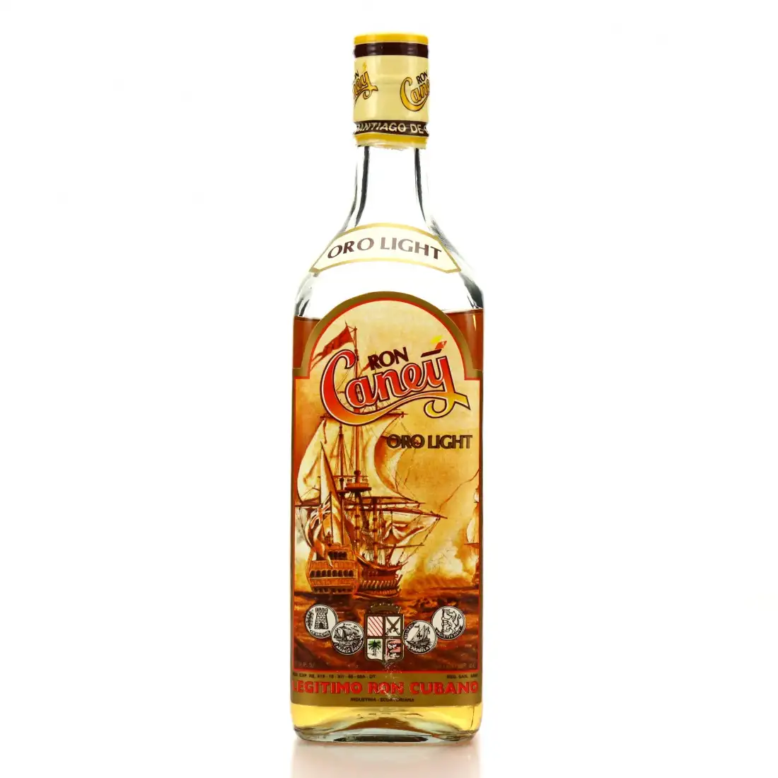 Bottle of Caney Oro Light