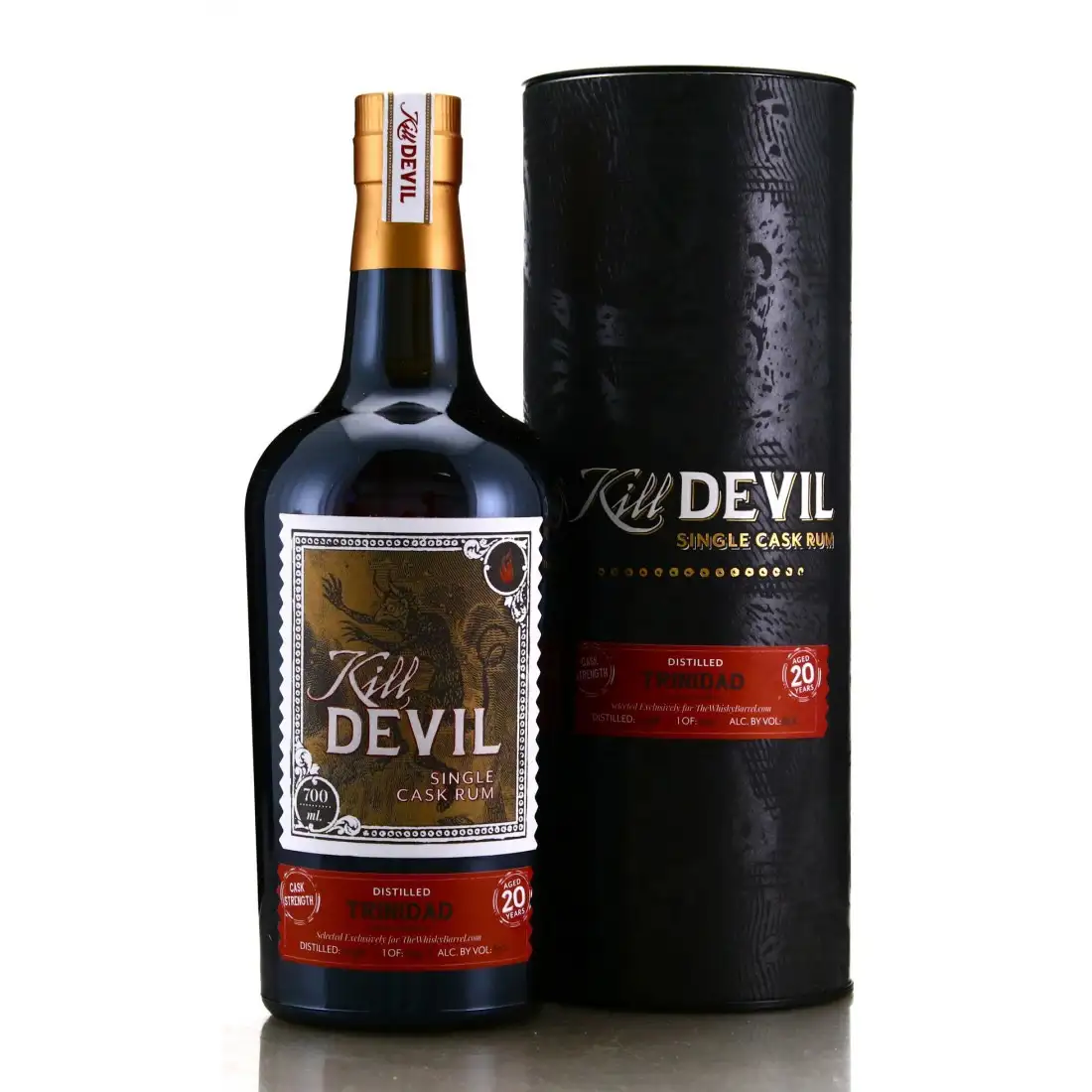 Bottle of Caroni Kill Devil (The Whisky Barrel) HTR 1998