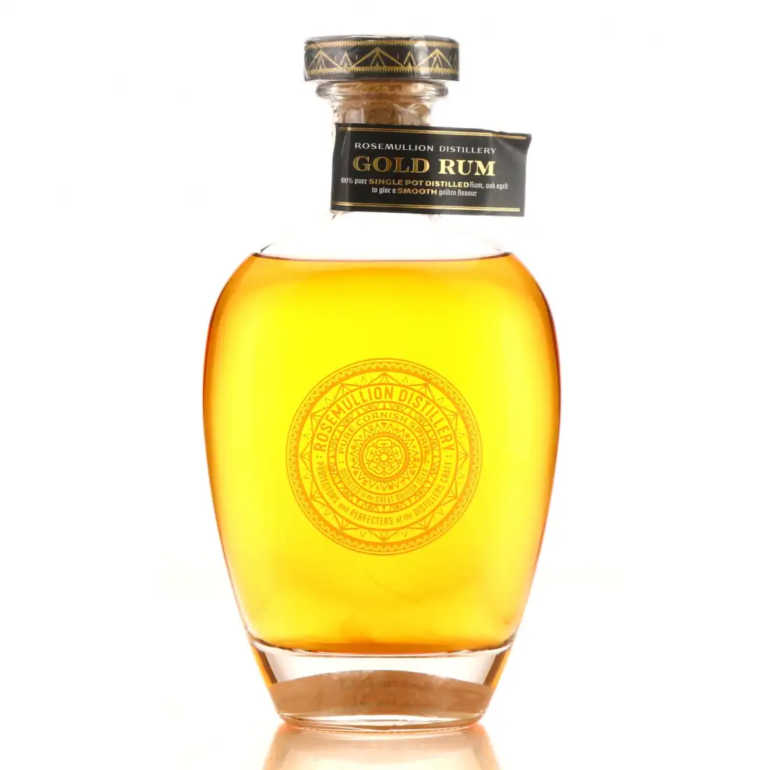 Bottle of Rosemullion Distillery Gold Rum