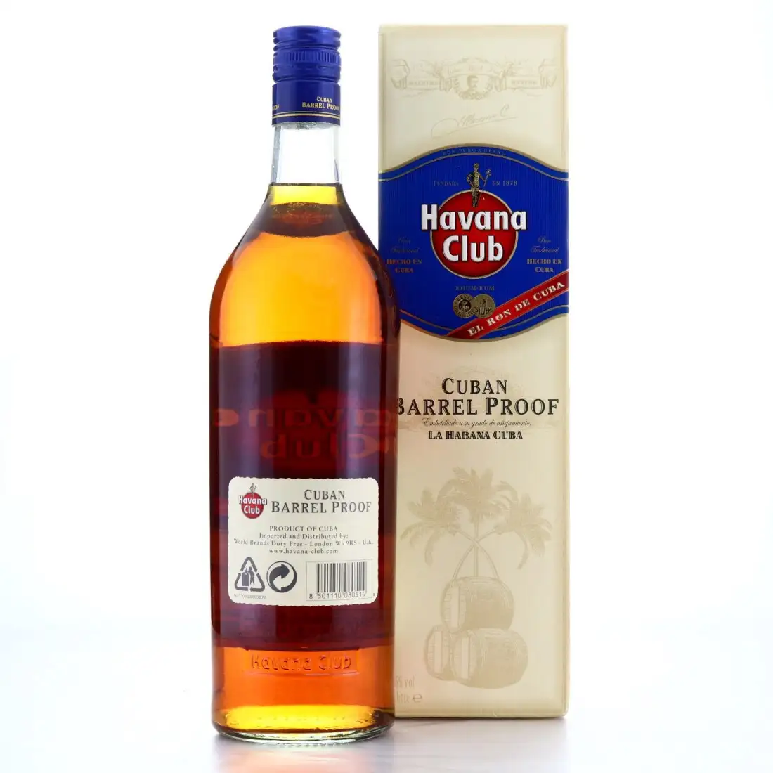 Hochauflösendes Bild von Havana Club Cuban Barrel Proof