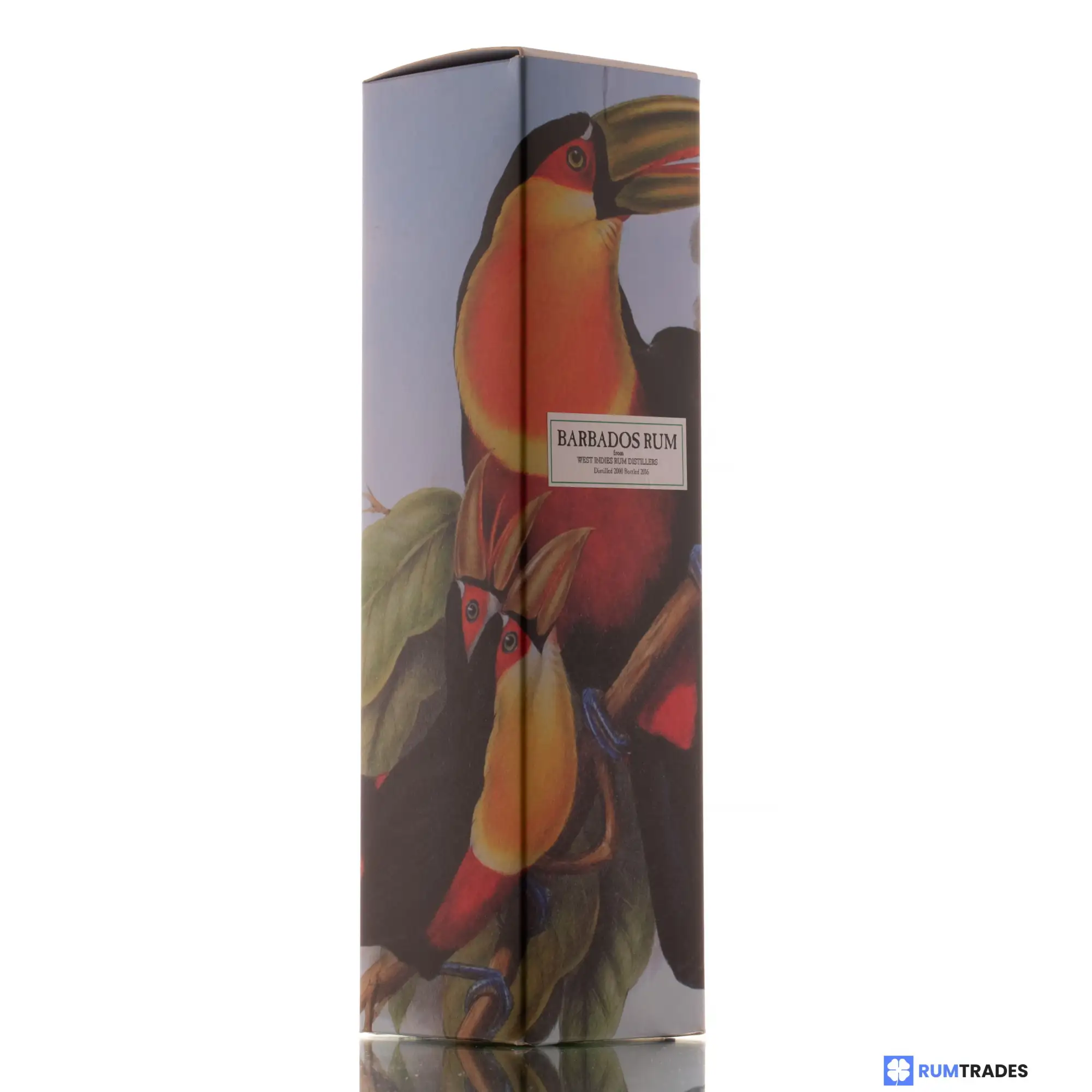 Hochauflösendes Bild von High Spirits Collection Barbados Rum (Why not Toucan?) 2000