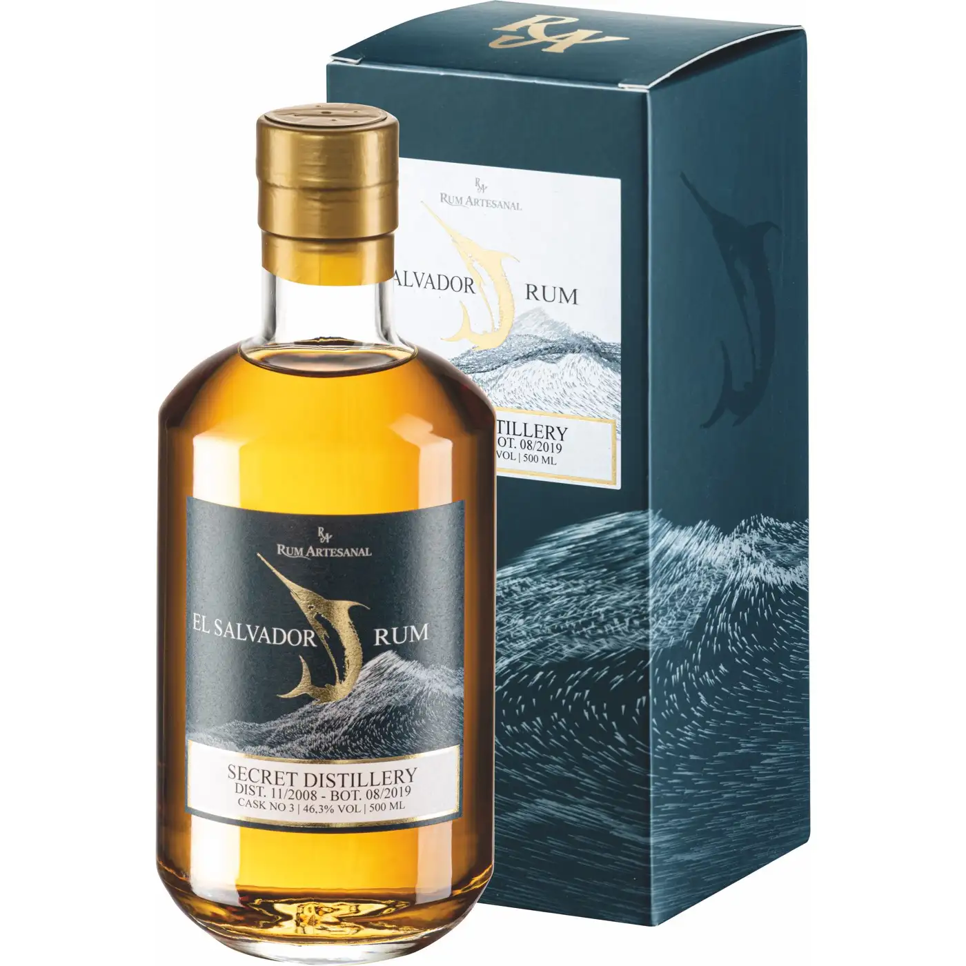 Bottle of Licorera Cihuatán RA El Salvador Rum 2008