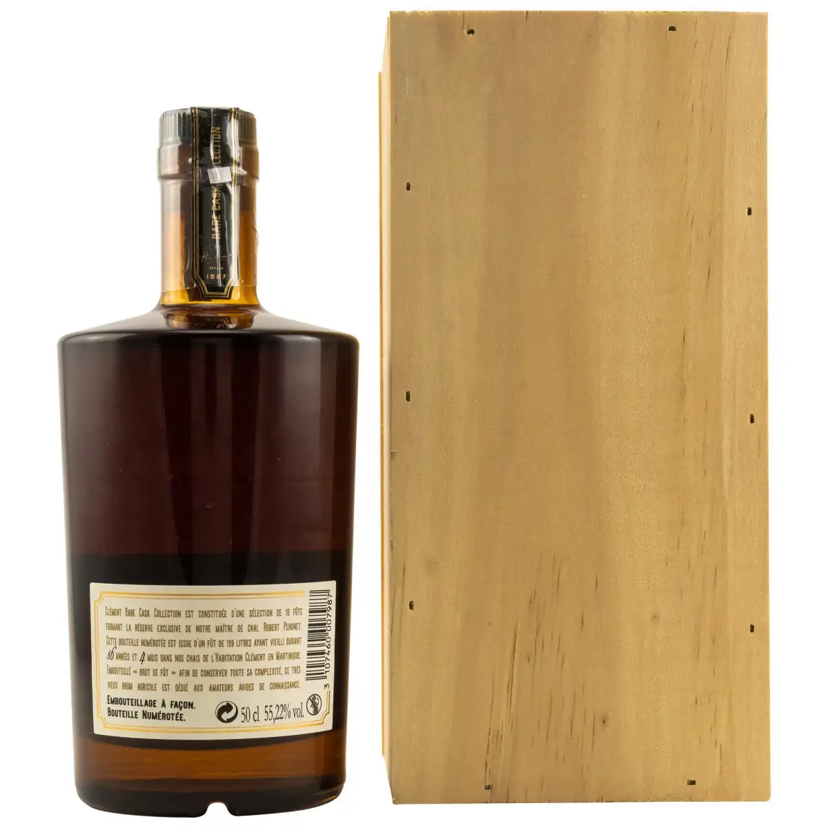 Hochauflösendes Bild von Clément Clément Rare Cask Collection Connaisseurs 2002
