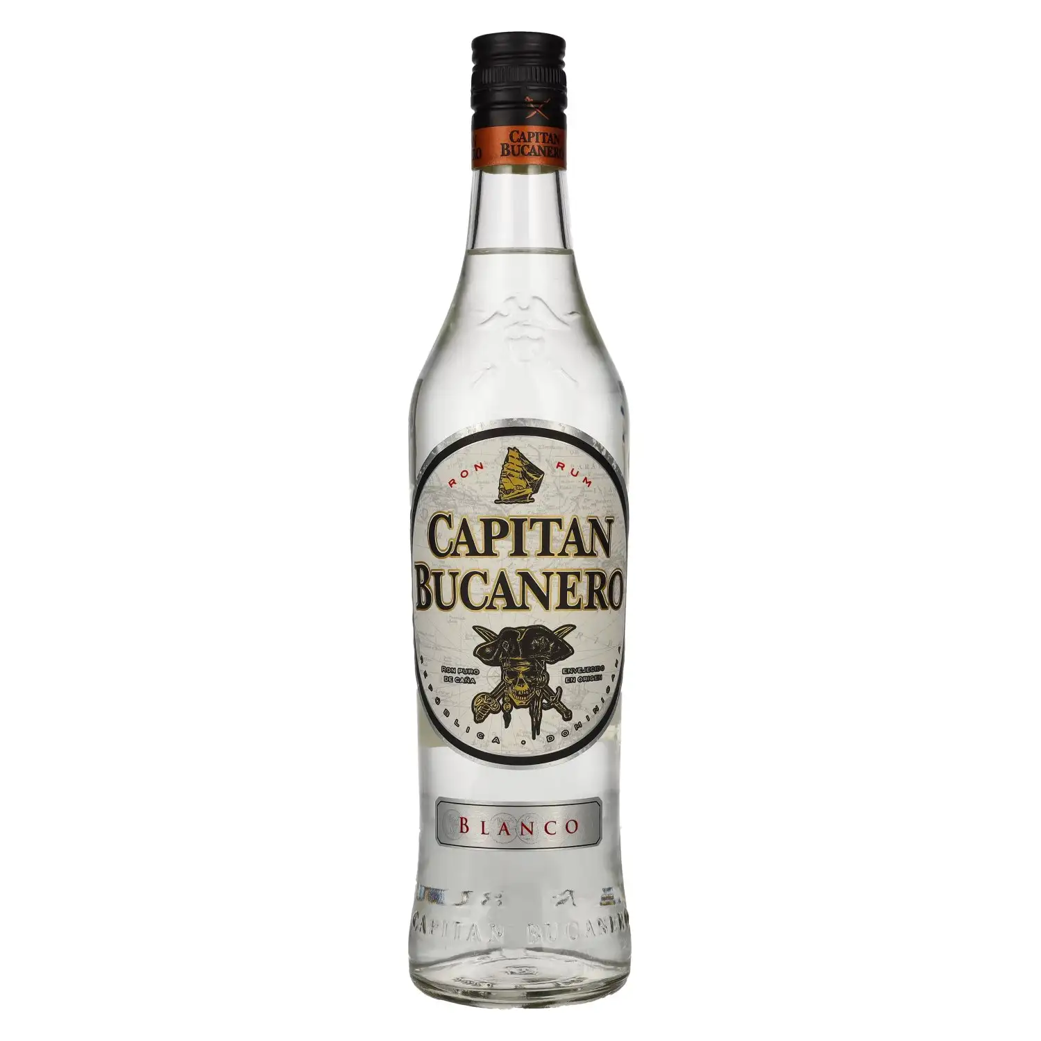 Bottle of Capitan Bucanero Blanco Ron
