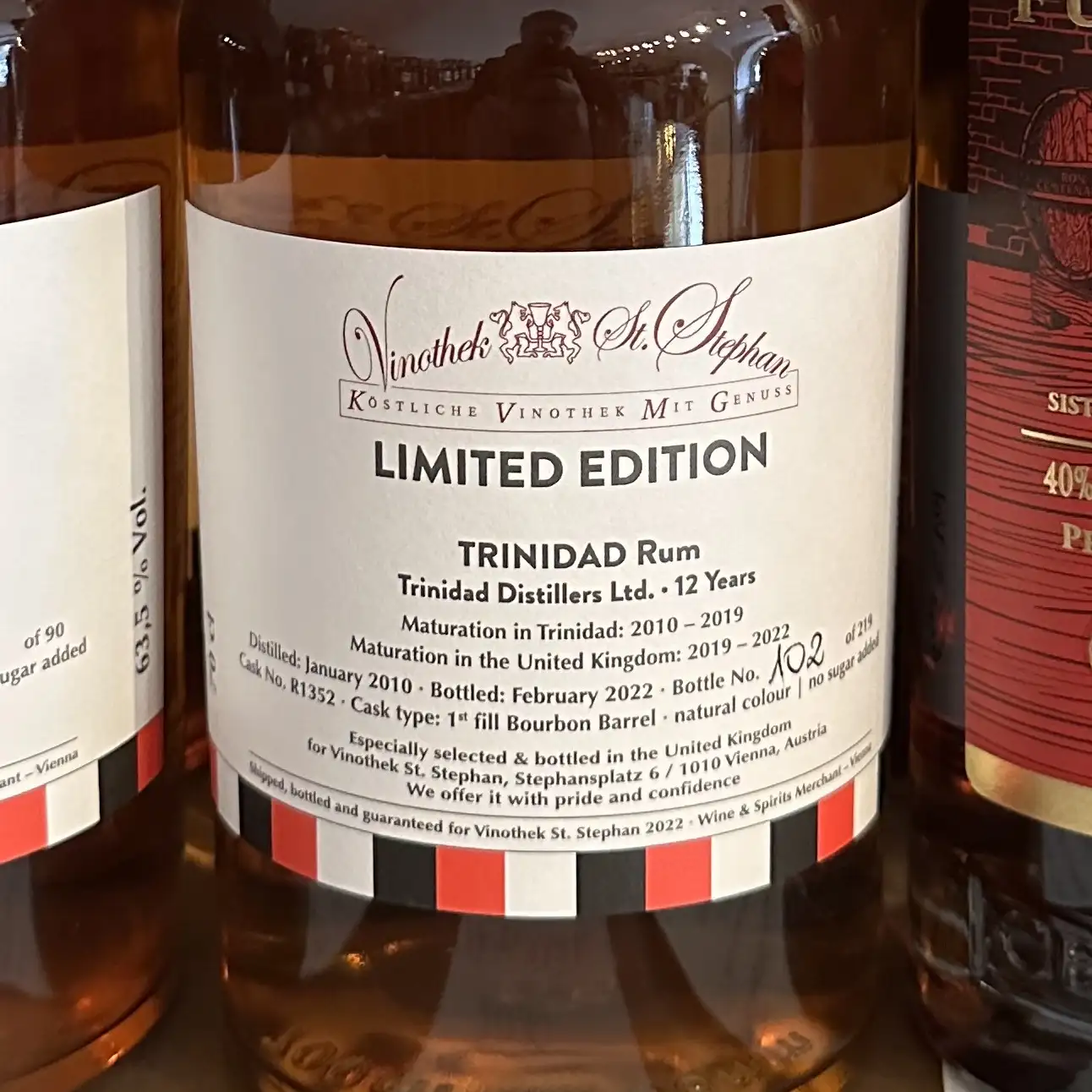 Bottle of Vinothek St. Stephan T.D.L Reduzierte Trinkstärke 2010