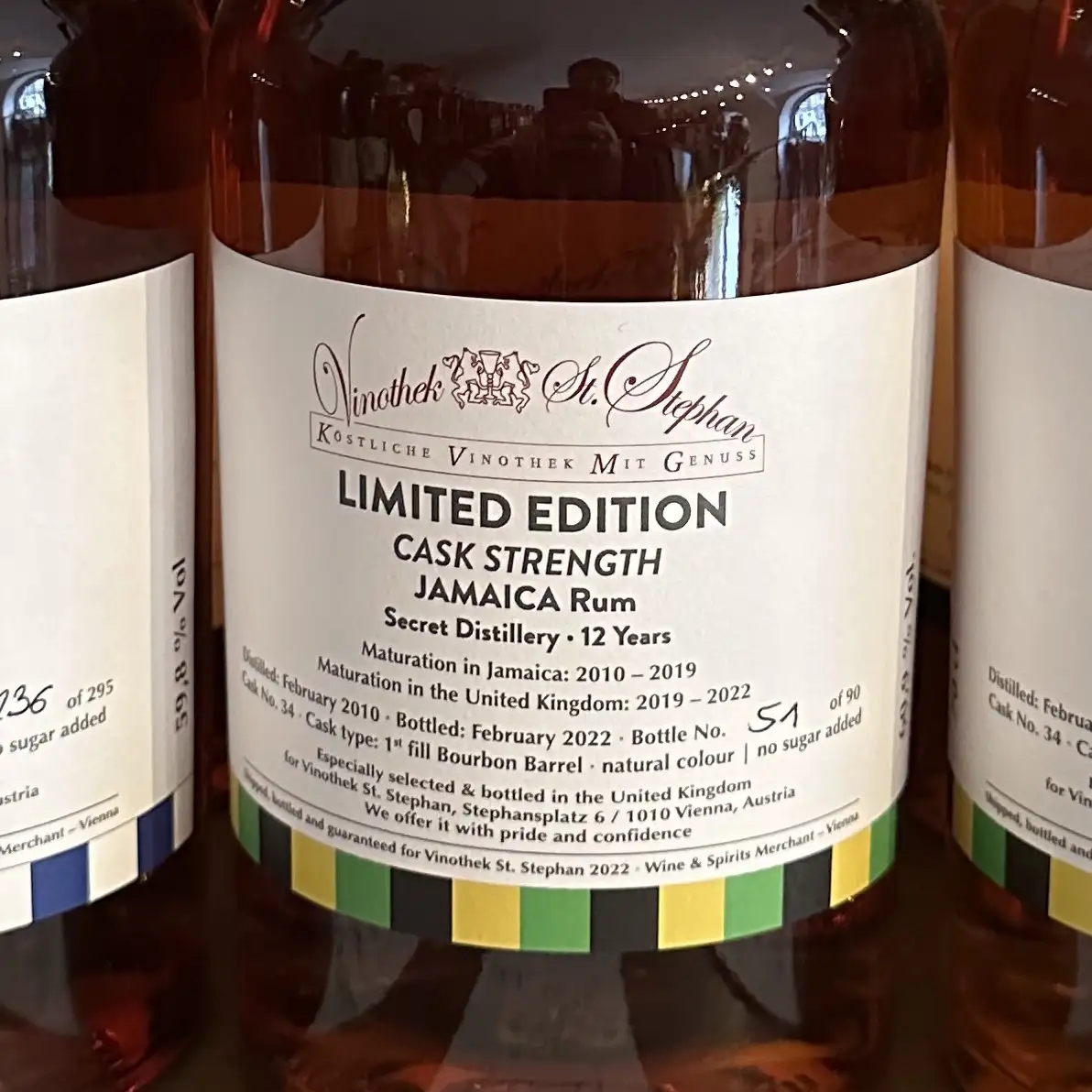 Bottle of Vinothek St. Stephan Cask Strength Füllung 2010