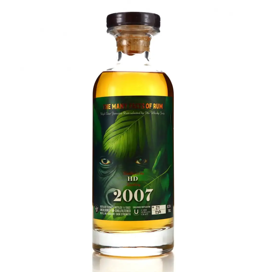 Bottle of The Whisky Jury Hampden The Many Faces of Rum C<>H 2007