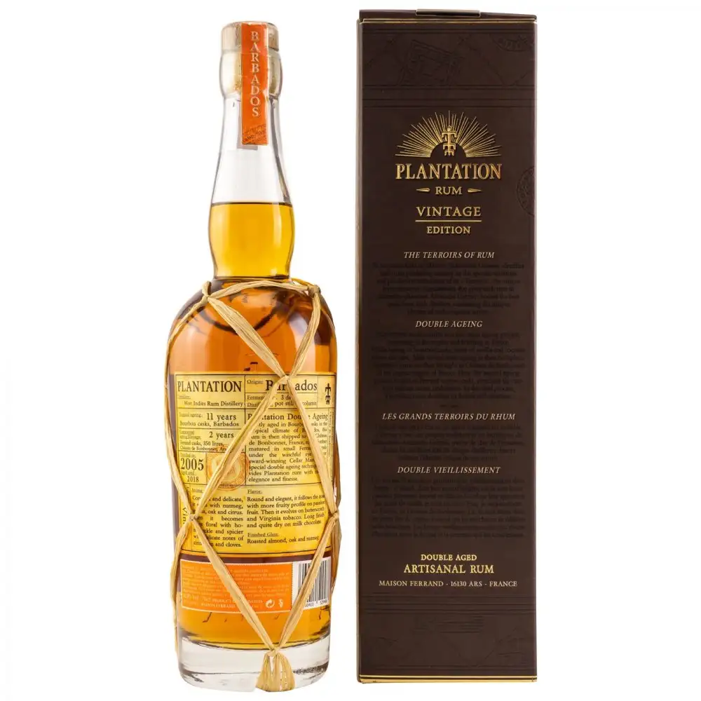 Hochauflösendes Bild von Plantation Barbados Vintage 2005