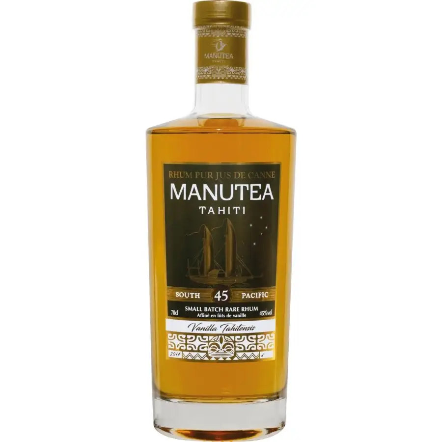 Bottle of Manutea Tahiti Vanilla Tahitensis 2017