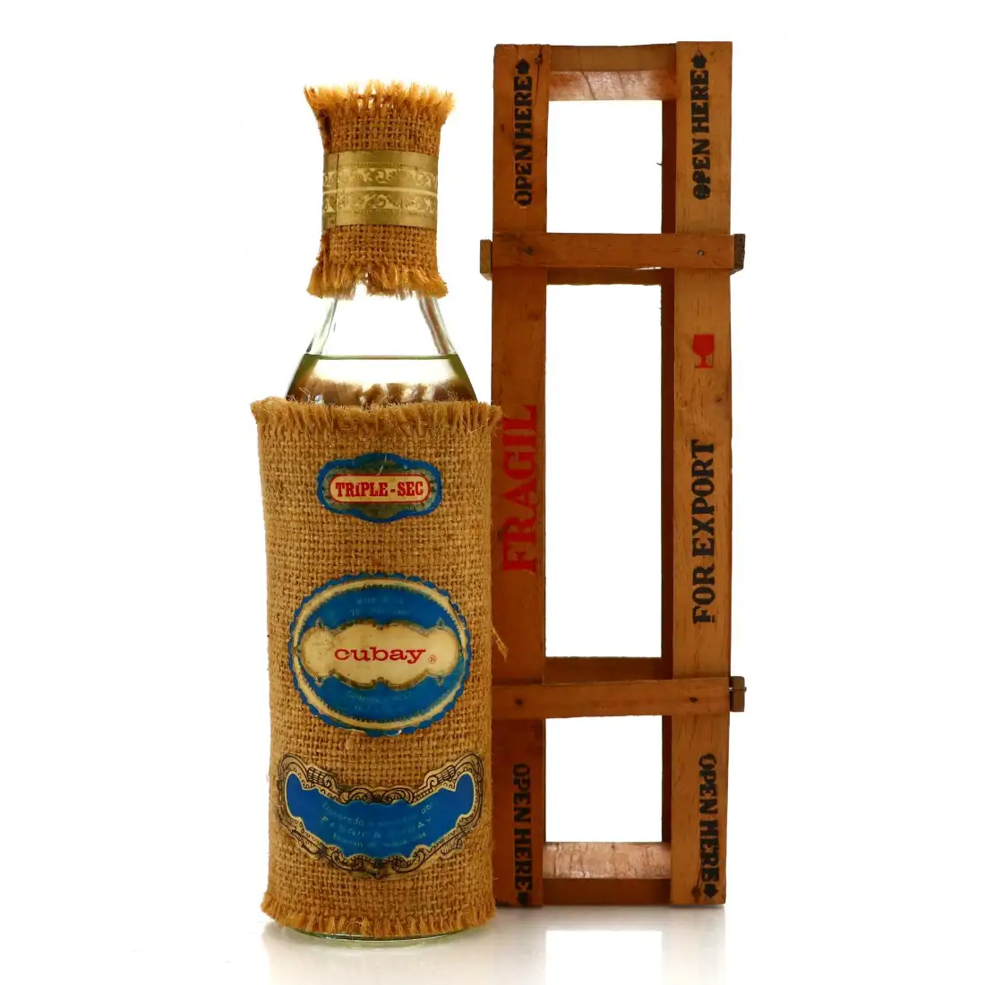 Bottle of Cuba Ron S.A. Ron Cubay Triple-Sec Licor