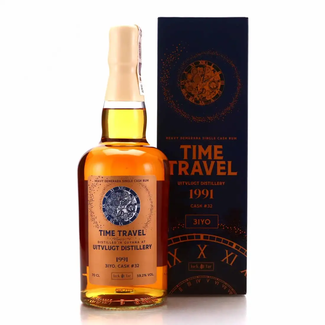 Bottle of Jack Tar Uitvlugt Time Travel 1991