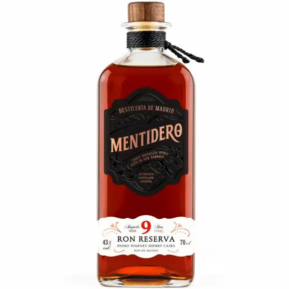 Bottle of Destileria de Madrid Mentidero Ron Reserva (Sherry Cask)