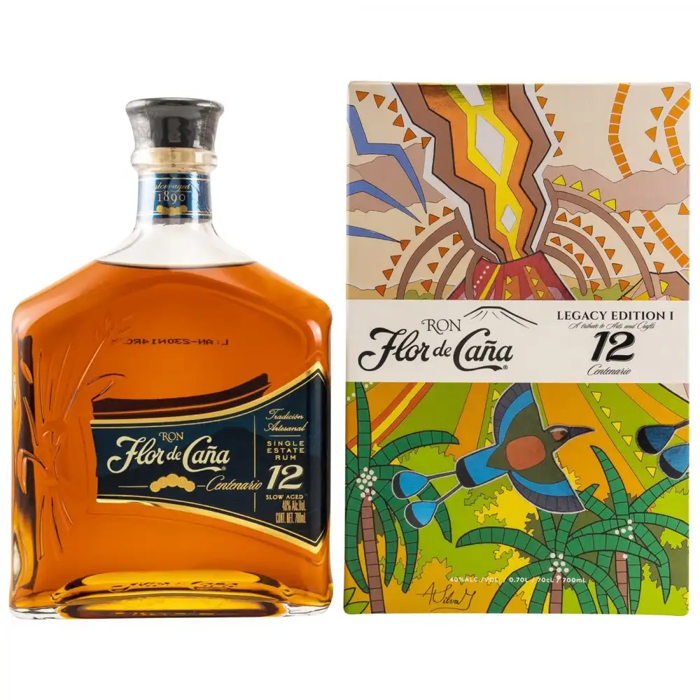 Bottle of Flor de Caña 12 Años