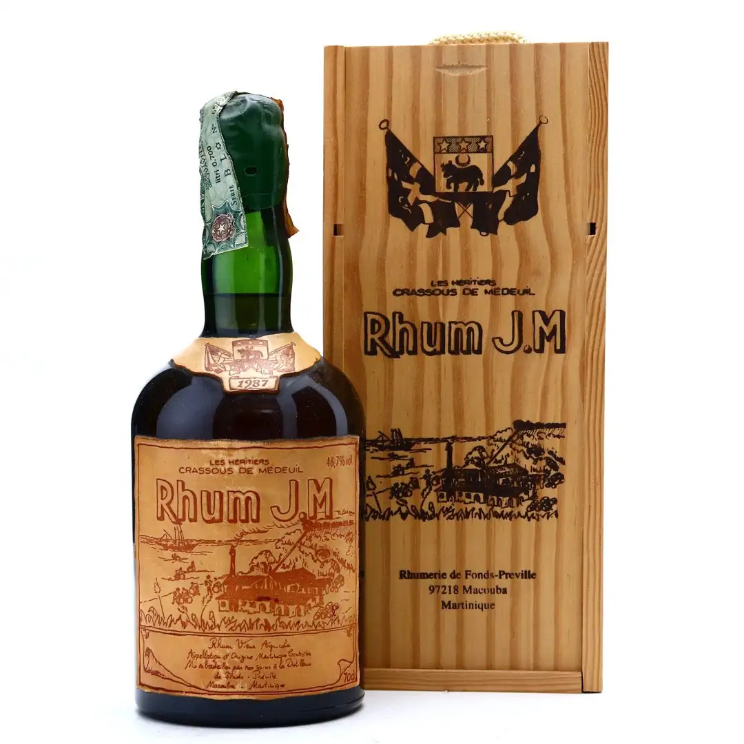 Hochauflösendes Bild von Rhum J.M 1987