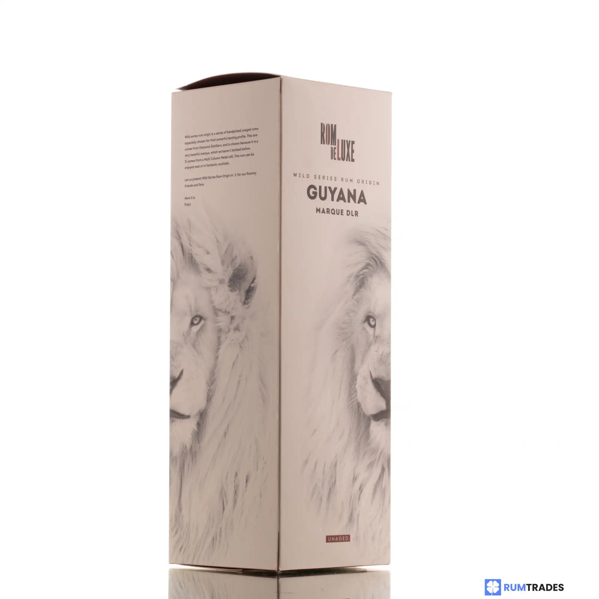 Hochauflösendes Bild von Romdeluxe Diamond Wild Series Rum Origin No. 3 Guyana DLR 2022