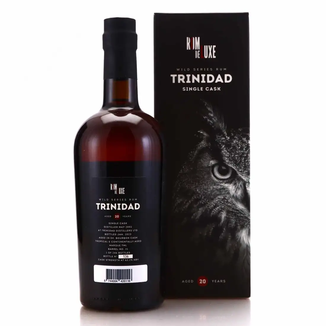 Hochauflösendes Bild von Romdeluxe T.D.L Wild Series Rum No. 42 TML 2002