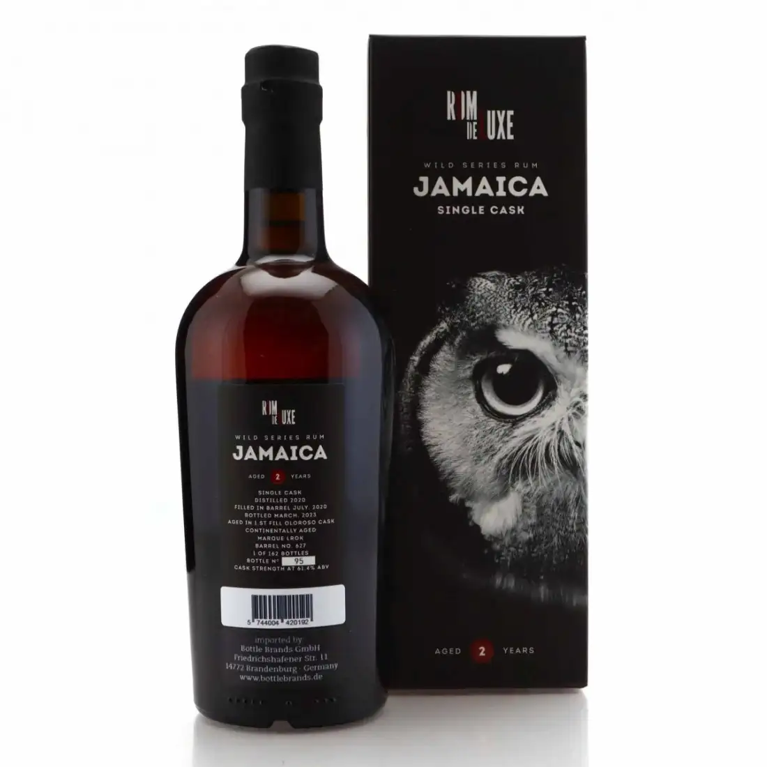 Hochauflösendes Bild von Romdeluxe Hampden Wild Series Rum Jamaica No. 44 LROK 2020